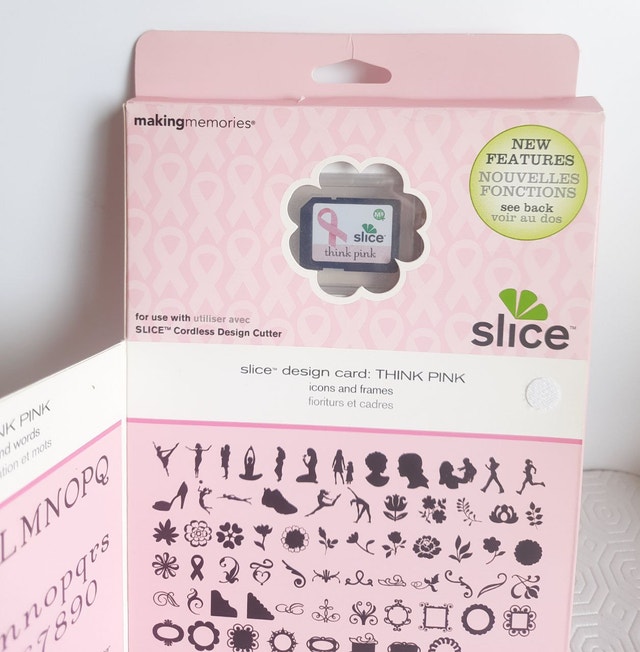 Making Memories Slice Think Pink Design Card - photo 4
