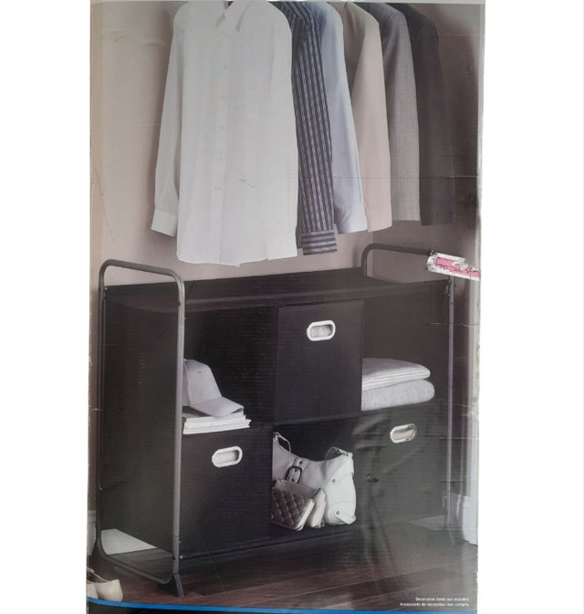 New Open Box 6 Cube Organizer with 3 Drawers - photo 2