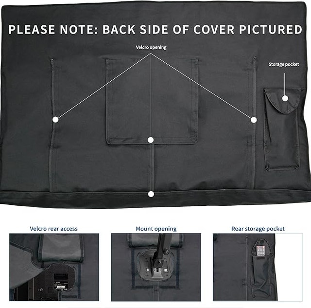 VIVO TV Cover Protector for 55-58 inch Screens - photo 4