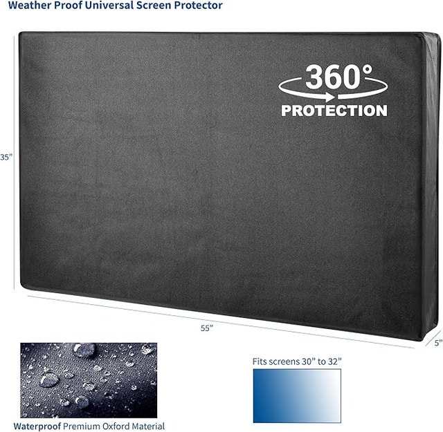 VIVO TV Cover Protector for 55-58 inch Screens - photo 5