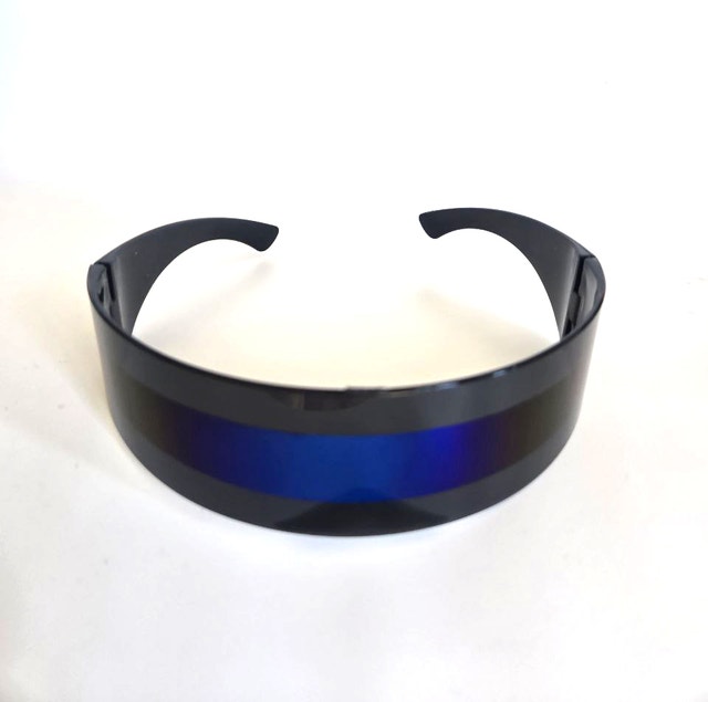 Set of 5 Futuristic Visor Sunglasses - photo 4