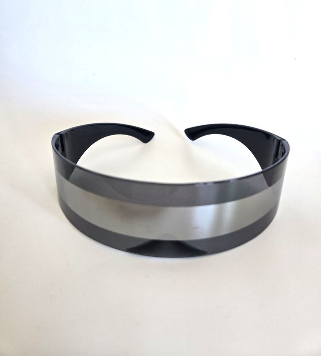 Set of 5 Futuristic Visor Sunglasses - photo 5