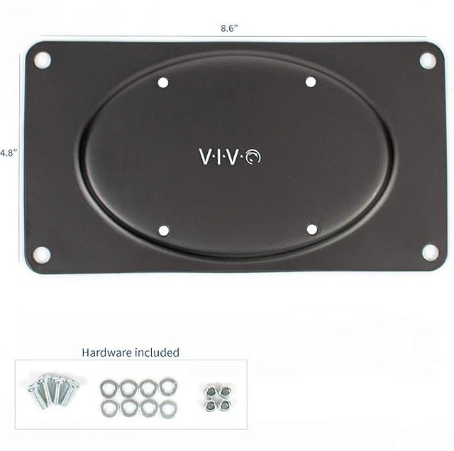 Steel VESA Monitor Mount Adapter Plate - photo 2