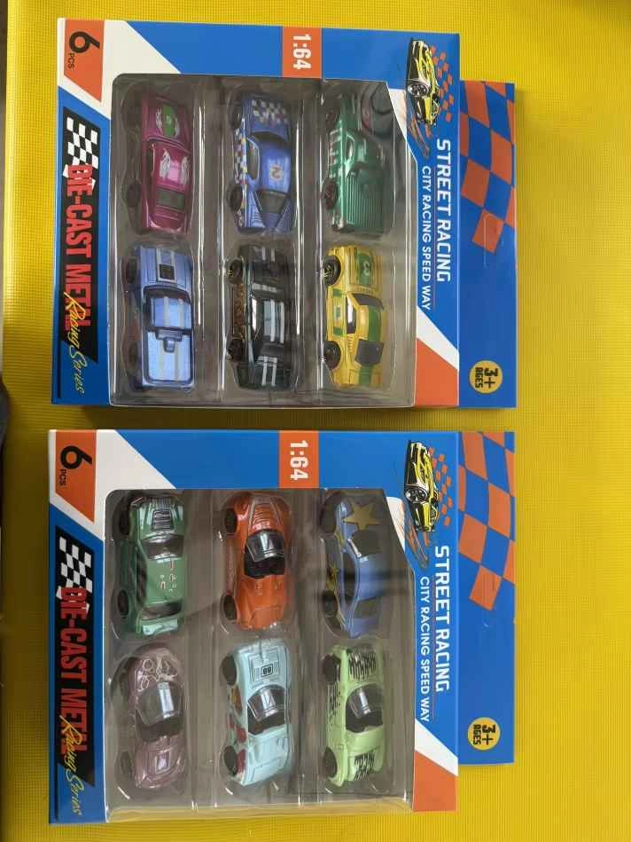 6-Pack (2sets) Diecast Street Racing Cars - Birthday Gift - photo 2