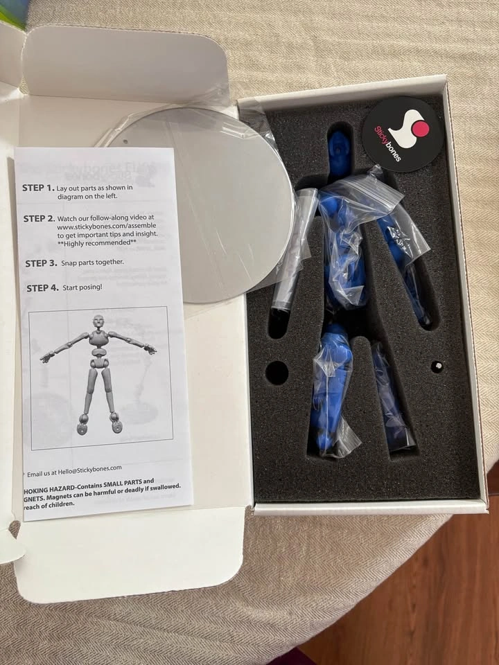 Stickybones poseable figurines - photo 2