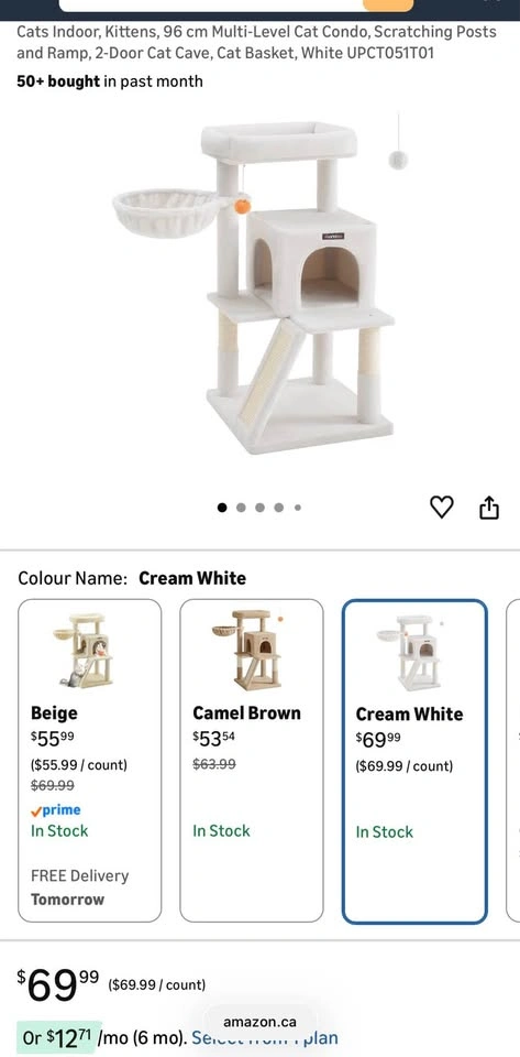 Brand New Multi-Level Cat Tree Condo - photo 2