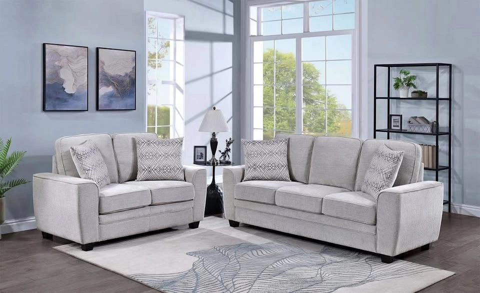 Stylish Fabric Sofa Set — Brand New & Ready to Deliver 3+2