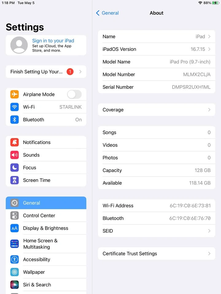 iPad Pro 9.7-inch 128GB - Fully Functional / AS-IS - photo 5