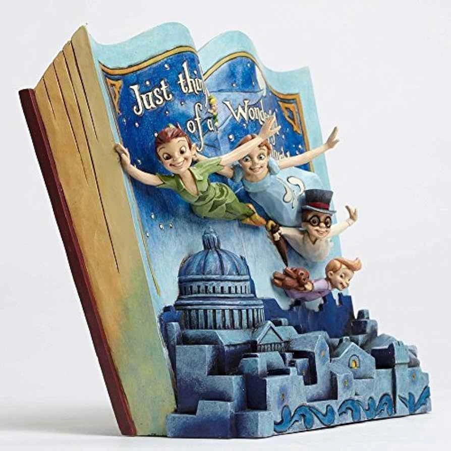 Peter Pan Story book Jim Shores Disney Traditionals Collectable - photo 2