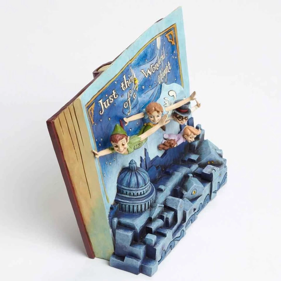Peter Pan Story book Jim Shores Disney Traditionals Collectable - photo 3