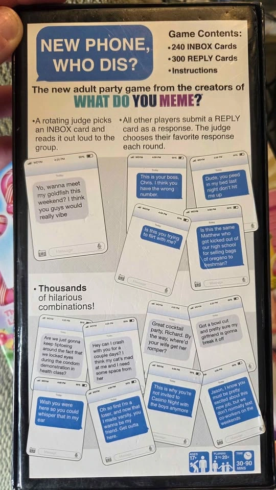 New Phone, Who Dis (adult party game) - photo 2