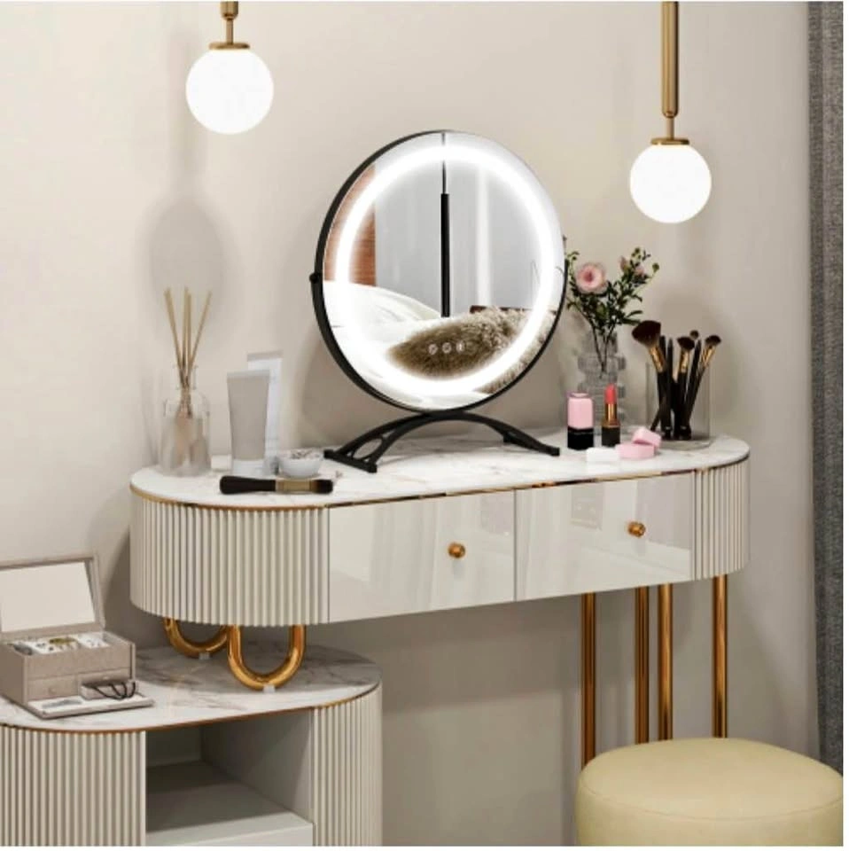 16" Round Makeup Vanity Mirror w/ Lights - Brand New