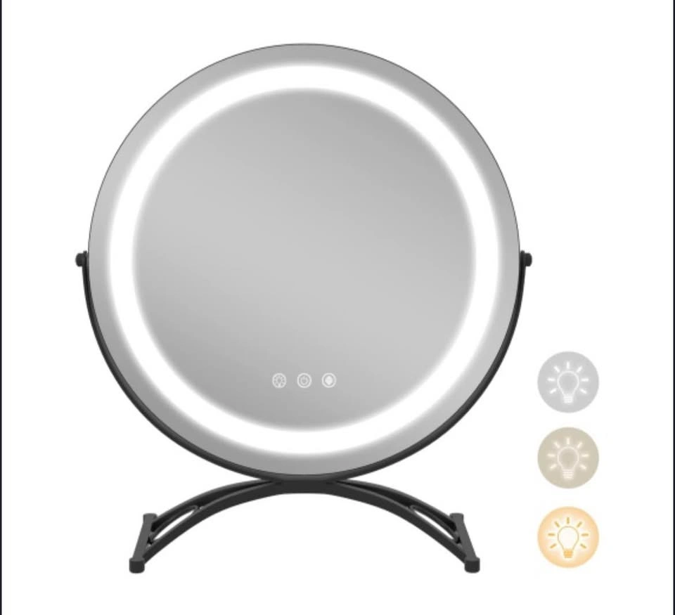 16" Round Makeup Vanity Mirror w/ Lights - Brand New - photo 2