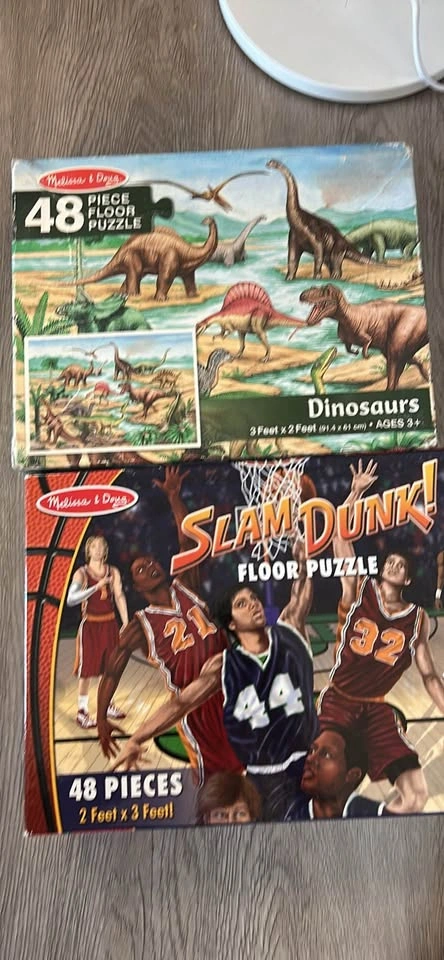 Melissa & Doug Floor Puzzles (2 Sets) - $3 - photo 4
