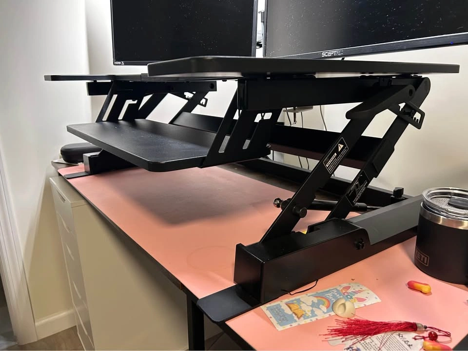 Mount-It! Standing Desk Converter - Manual Lift - photo 2