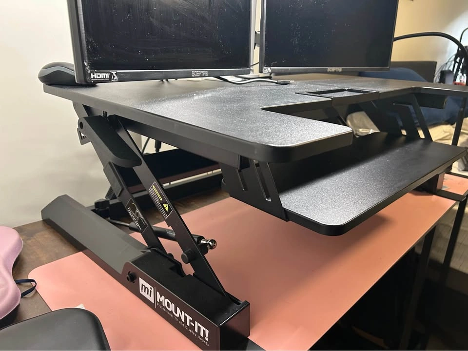 Mount-It! Standing Desk Converter - Manual Lift - photo 3