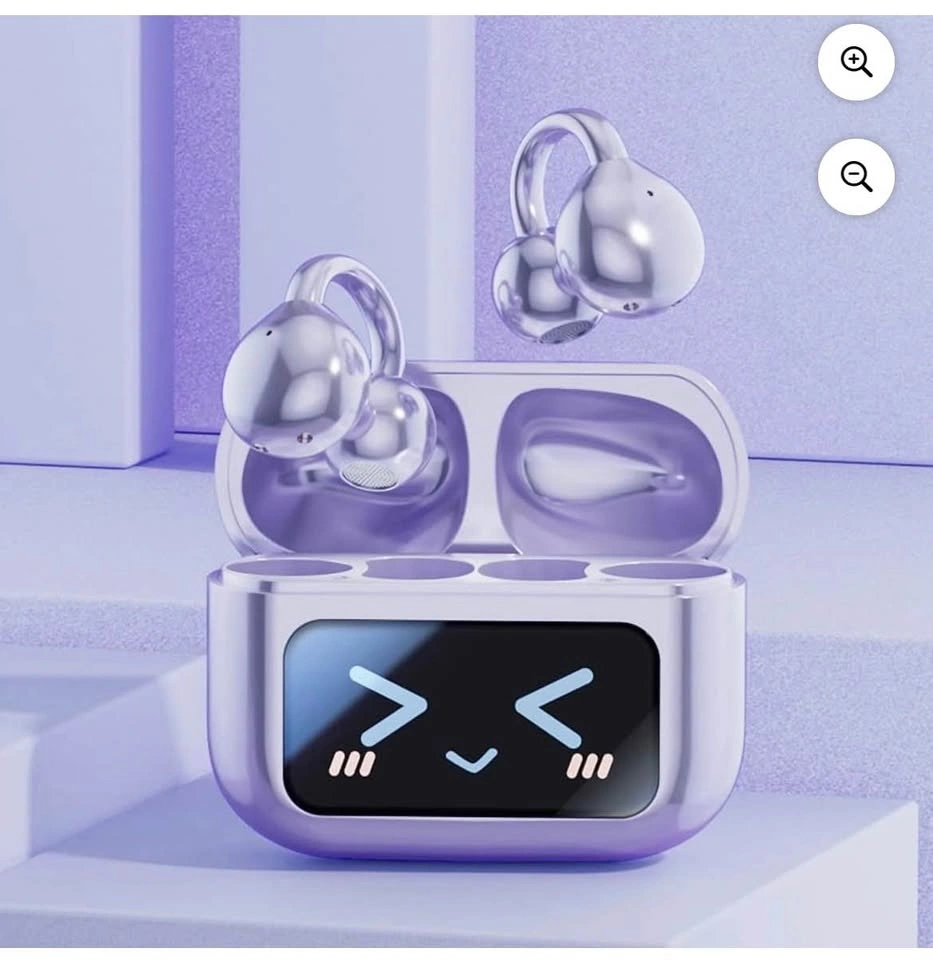 🔥 QUICK SALE – M100 Bluetooth Open Ear Headset (Purple) – Brand - photo 2