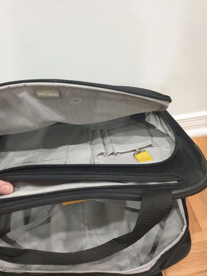 Delsey Laptop Carry-On Bag Rolling Travel Lightweight Briefcase - photo 4