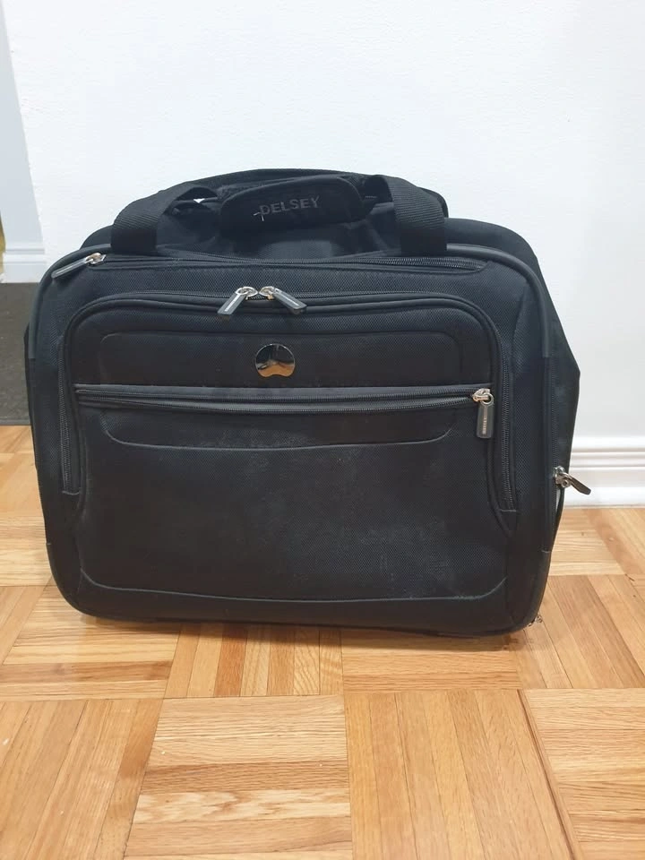 Delsey Laptop Carry-On Bag Rolling Travel Lightweight Briefcase - photo 5