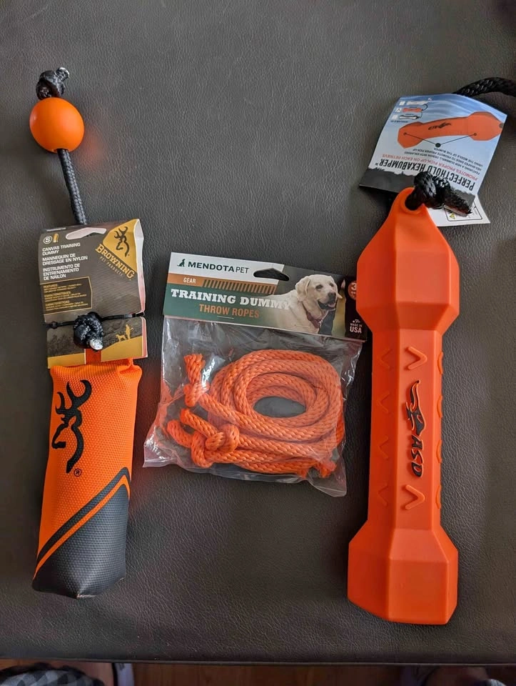 Water dog Training Bumpers