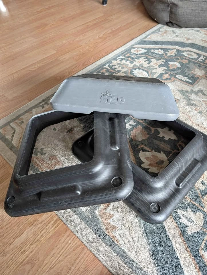 The Step Aerobic Stepper with 2 Steps