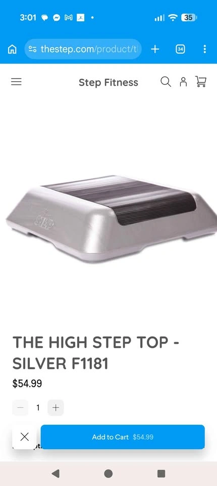 The Step Aerobic Stepper with 2 Steps - photo 5
