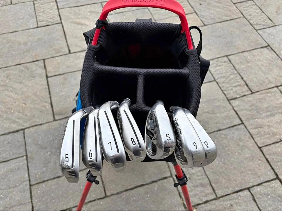 Taylormade Left Handed SIM2 Max 5-PW Iron Set Steel Shafts
