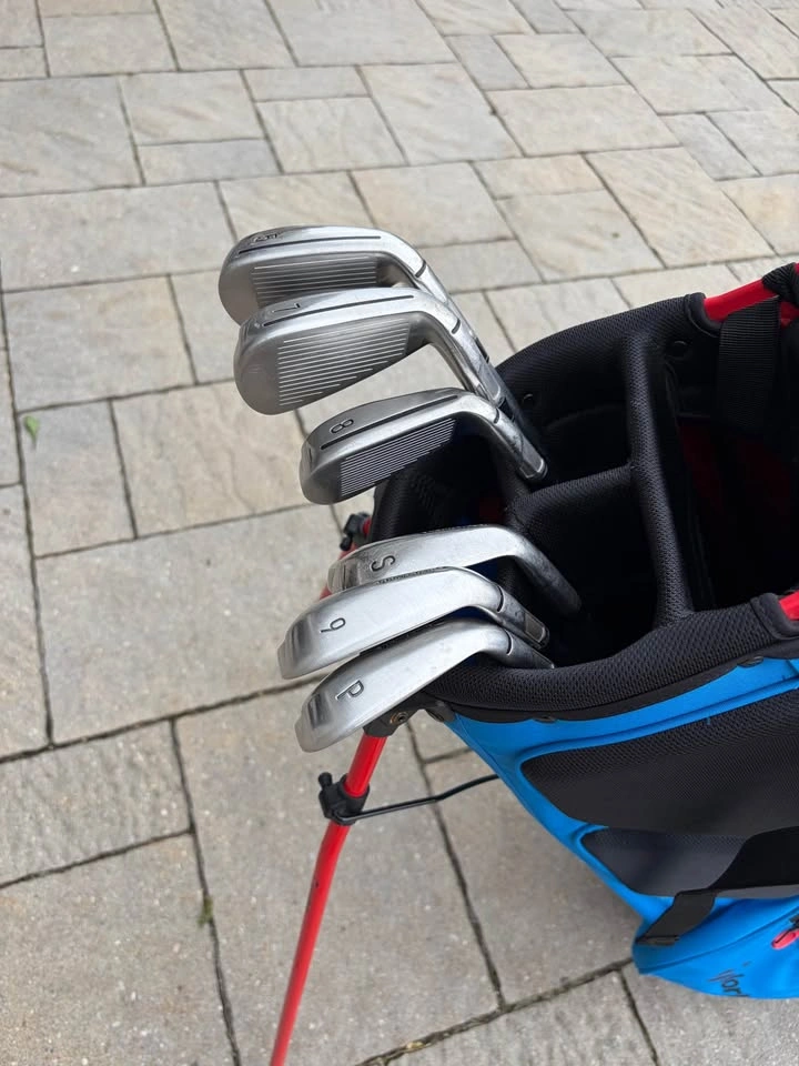 Taylormade Left Handed SIM2 Max 5-PW Iron Set Steel Shafts - photo 2