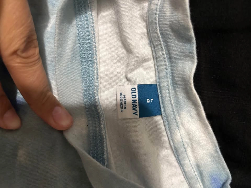 Blue Tie Dye Top - photo 2