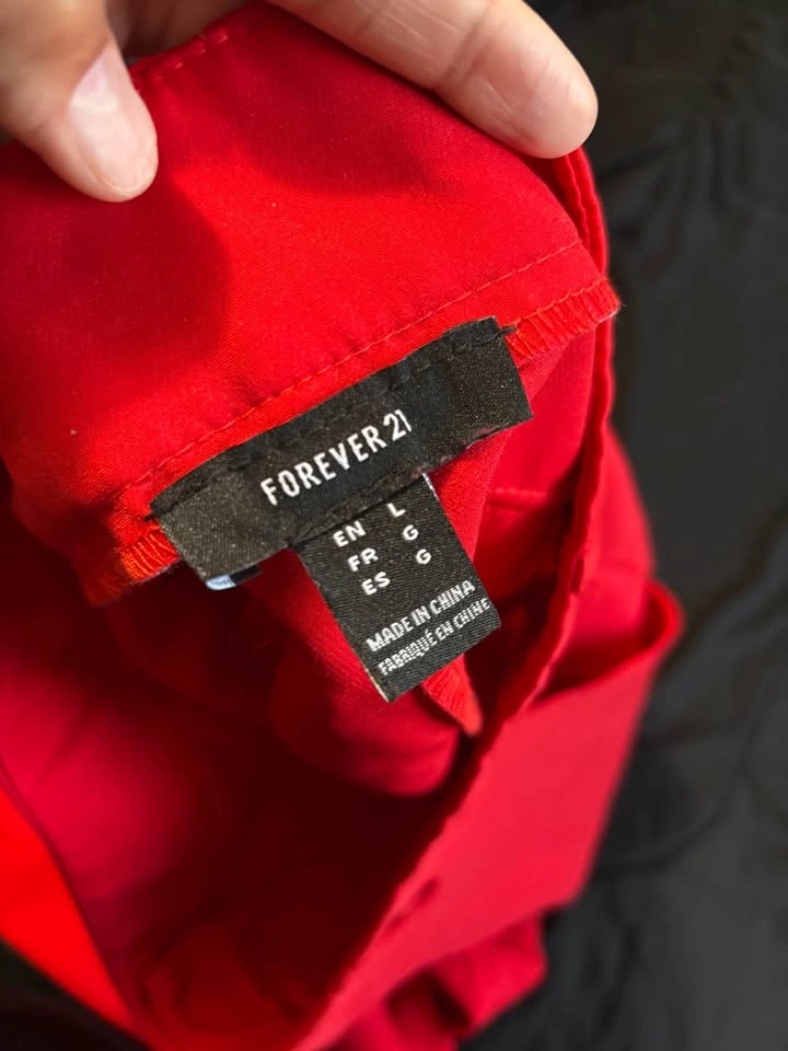 Red dress pants - photo 3