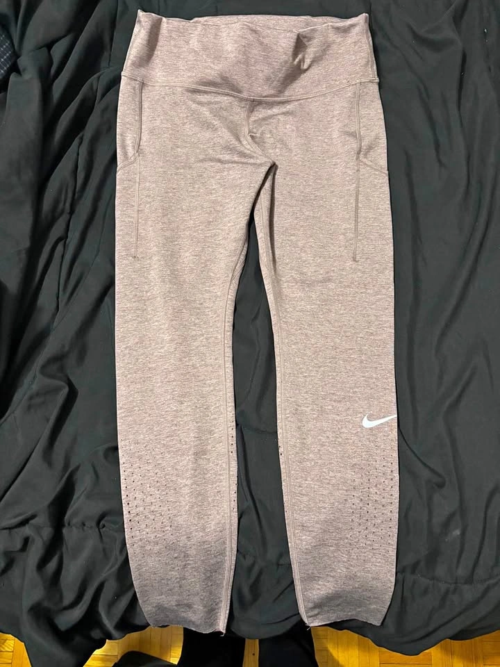 Grey and Pink Nike Leggings