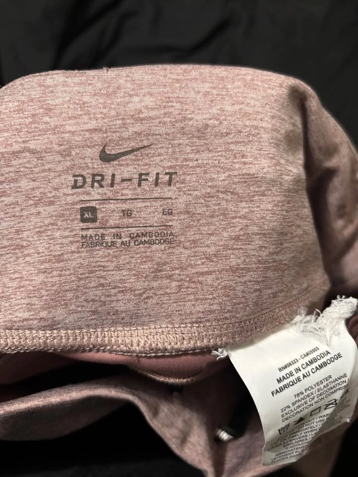 Grey and Pink Nike Leggings - photo 3