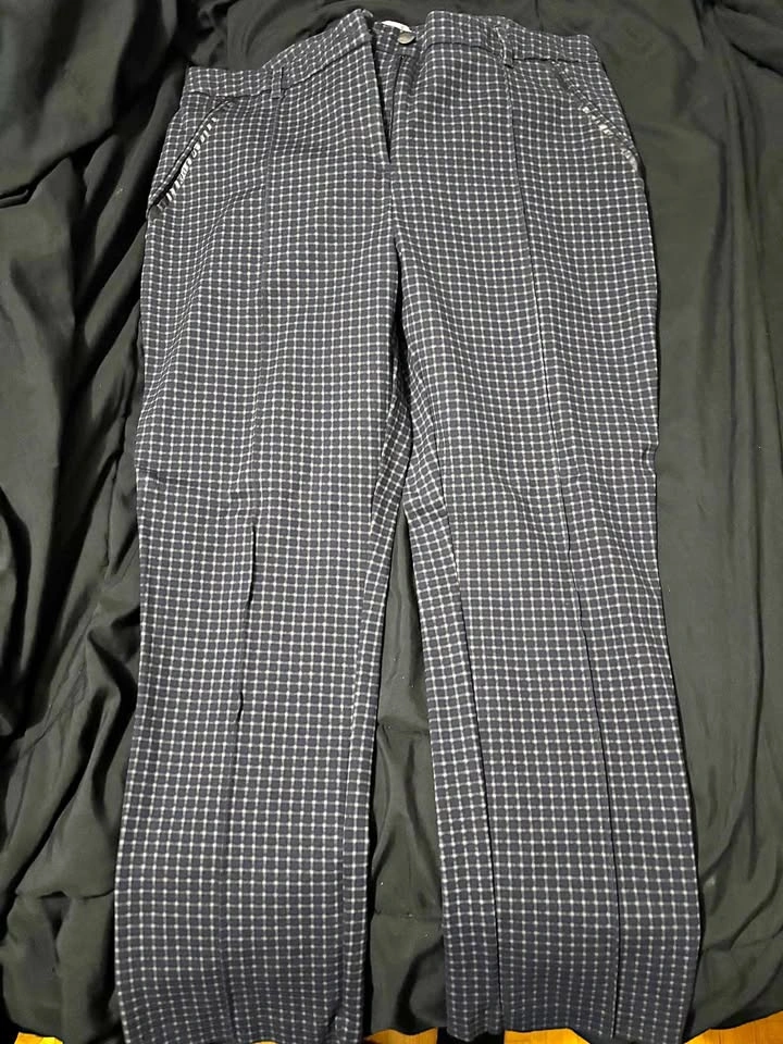 Women's Size 18 Plaid Dress Pants