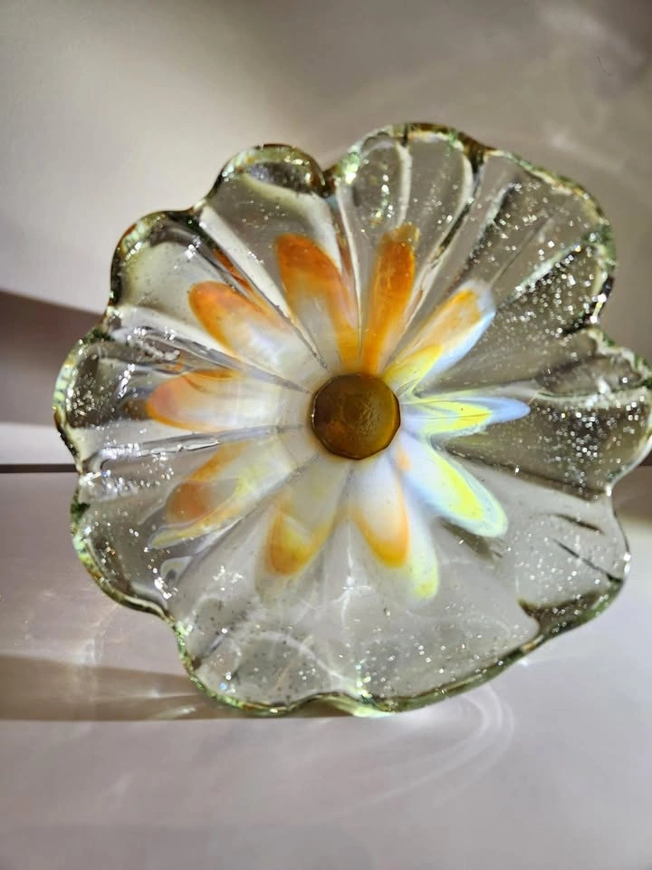 Vintage Mexican Handblown Vase