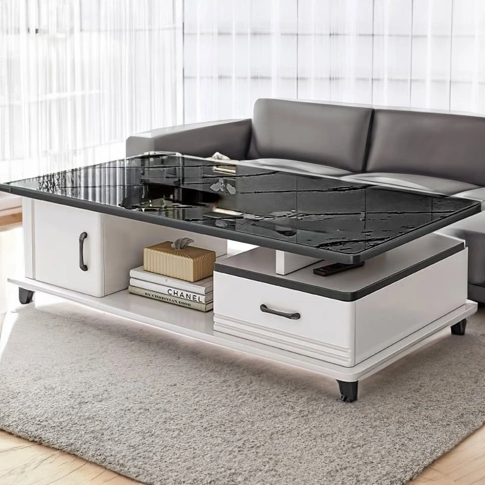 Brand New Marble Texture Coffee Table - Nordic Style - photo 2