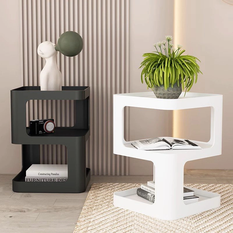 Brand New Zhtao Bedside Table - Nordic Style Iron Storage Rack - photo 2