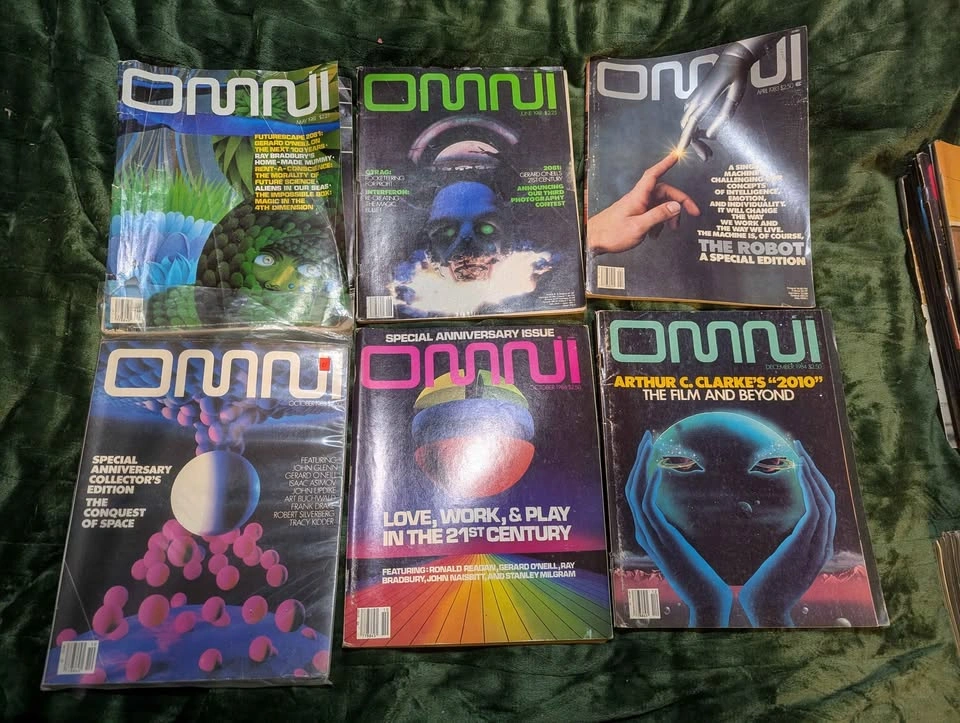 28 Assorted OMNI Magazine Issues (1979-1988) - photo 4