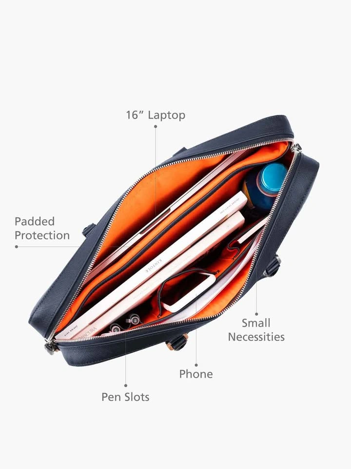 Maverick & Co Blue Laptop Bag - photo 4