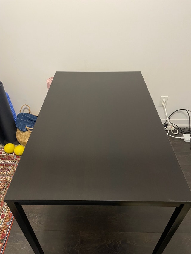 IKEA Dining Table – Black – Mint Condition - photo 2