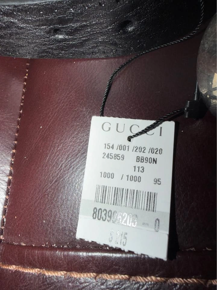 Authentic GG Minimalist Buckle Black Leather Belt NWT Men's 36 - photo 3