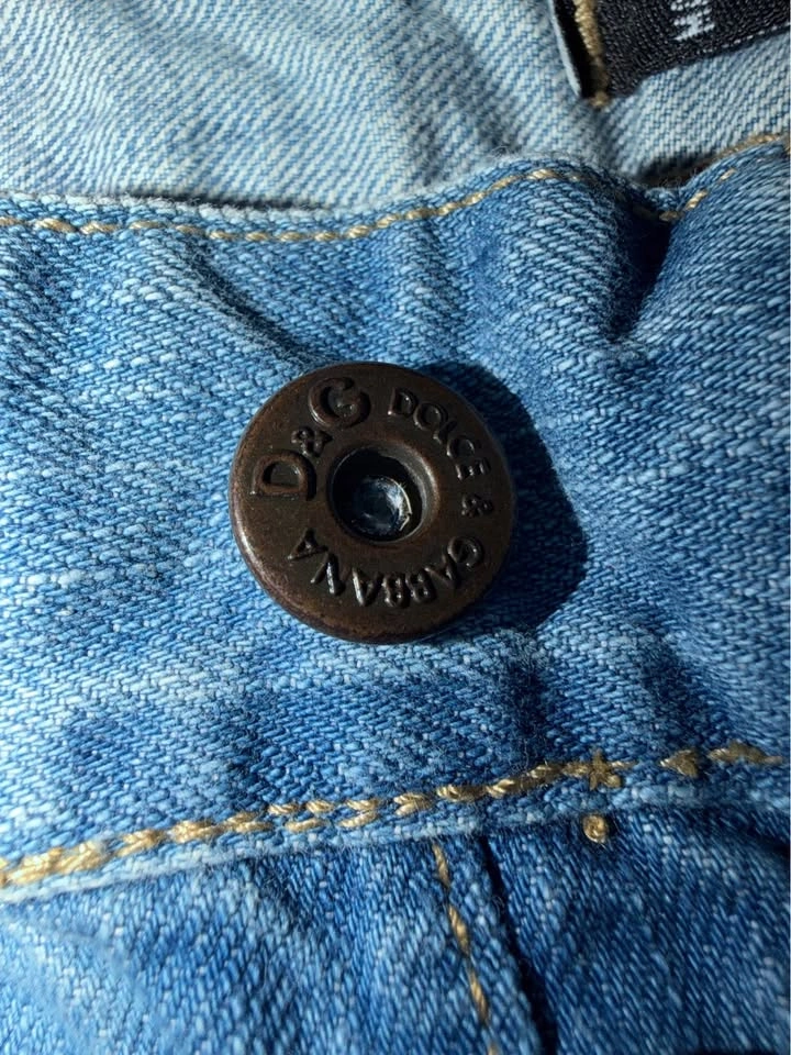 Authentic D&G Vintage Men's Jeans Size 36 - Faded Blue - photo 5