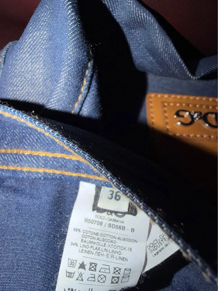 Authentic D&G Denim Jeans Mens Size 36 Vintage - photo 4