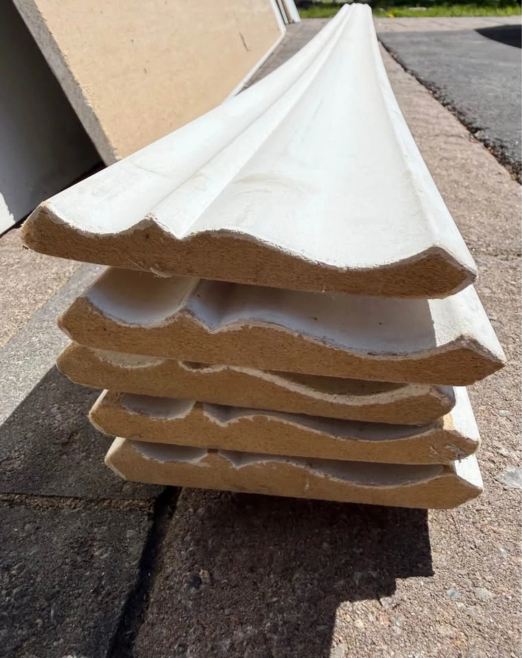 Alexandria Primed MDF Crown Moulding - 5 pcs - photo 2