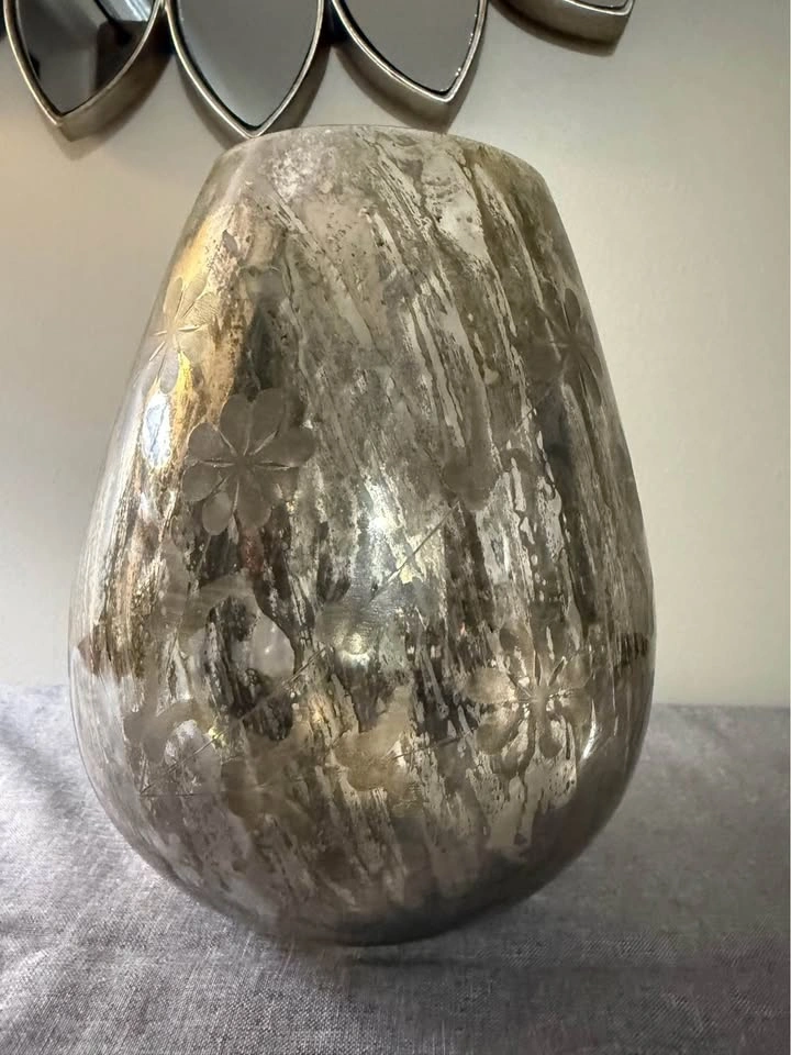 6 Light Brown/Gold Glass Pieces - photo 4