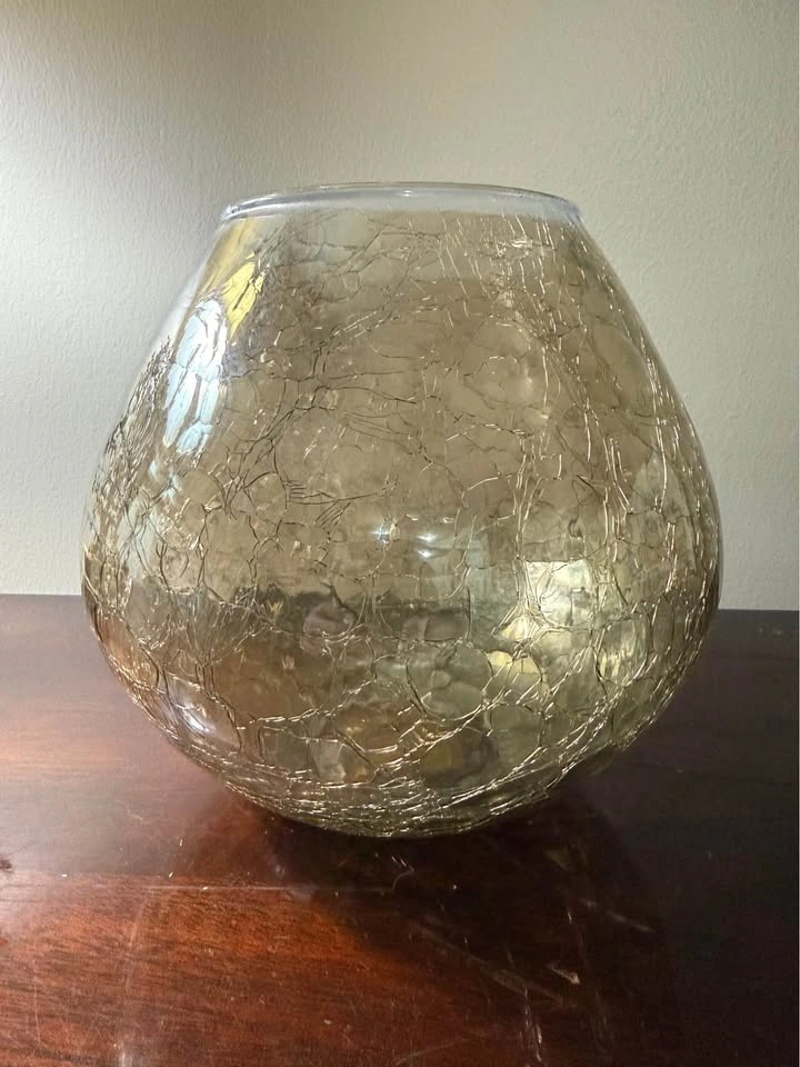 6 Light Brown/Gold Glass Pieces - photo 5