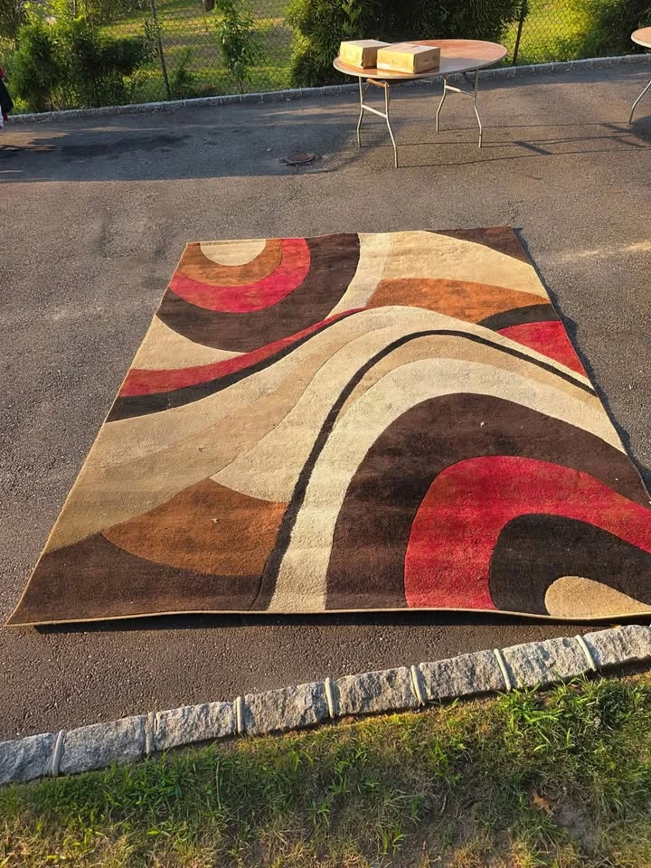 Abstract Rug and Matching Runner - photo 2