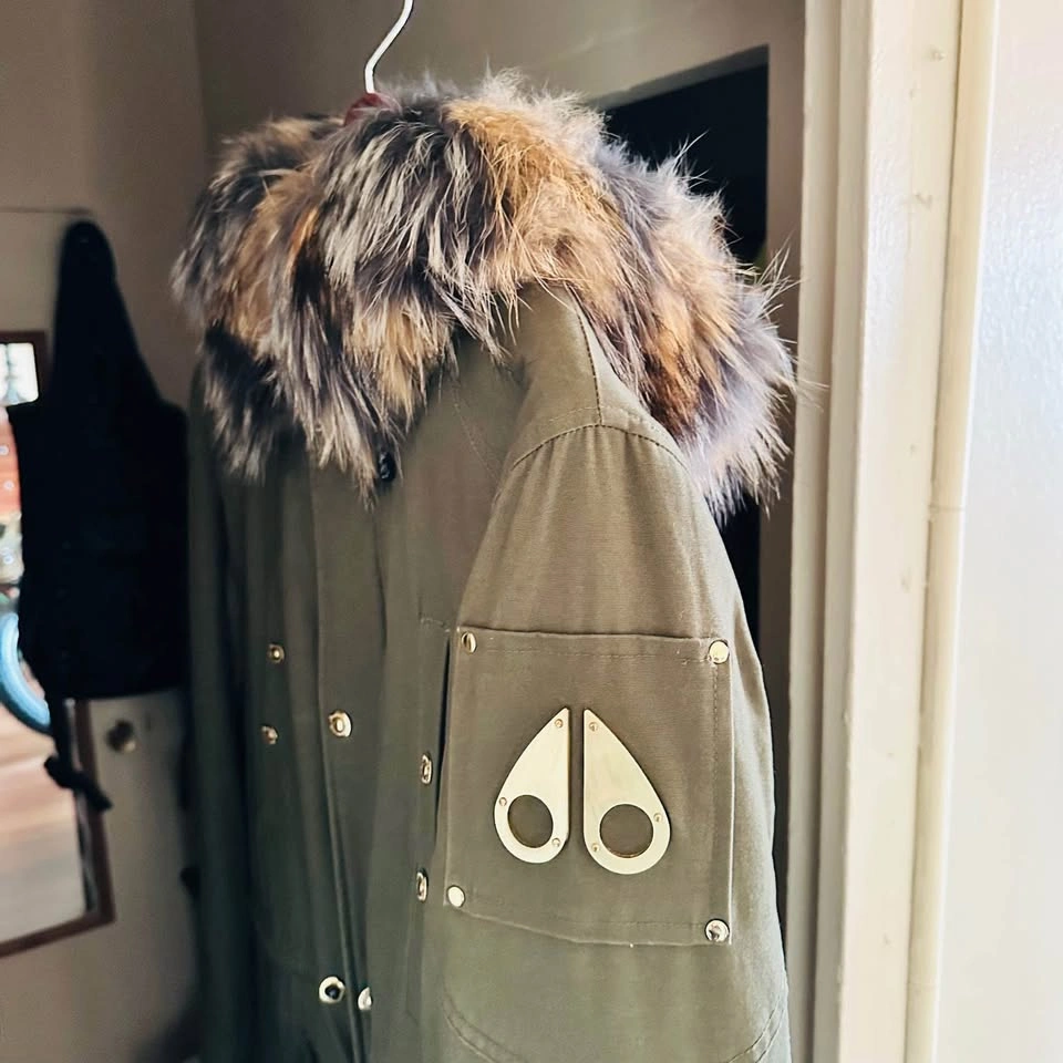 Moose Knuckles Men's Vintage Coat Army Green Large - photo 2