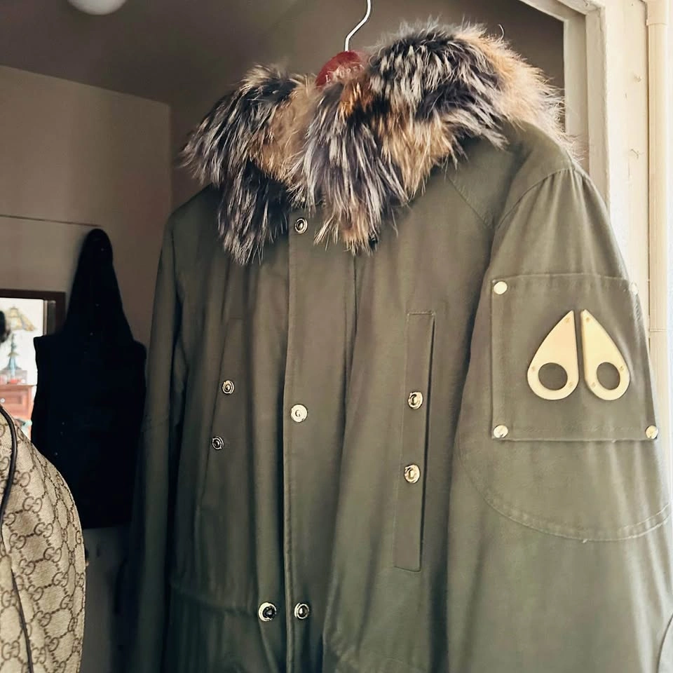 Moose Knuckles Men's Vintage Coat Army Green Large - photo 3