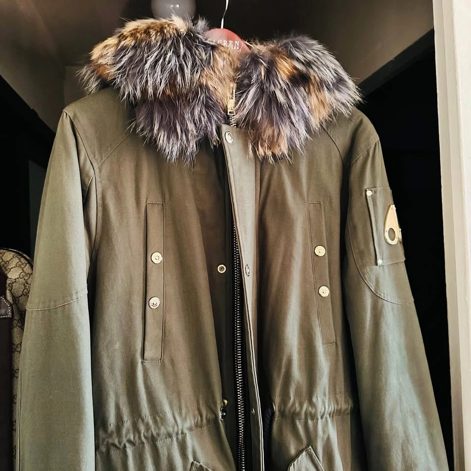 Moose Knuckles Men's Vintage Coat Army Green Large - photo 5
