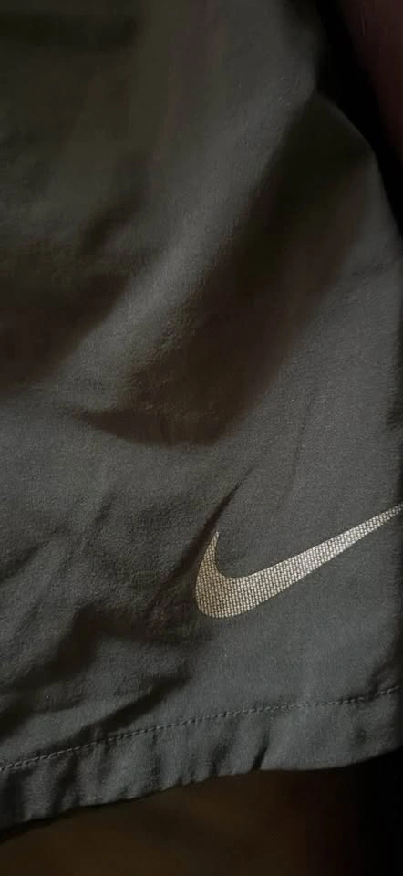 Designer Swoosh Shorts Black Mens Size XL Used Like New - photo 2